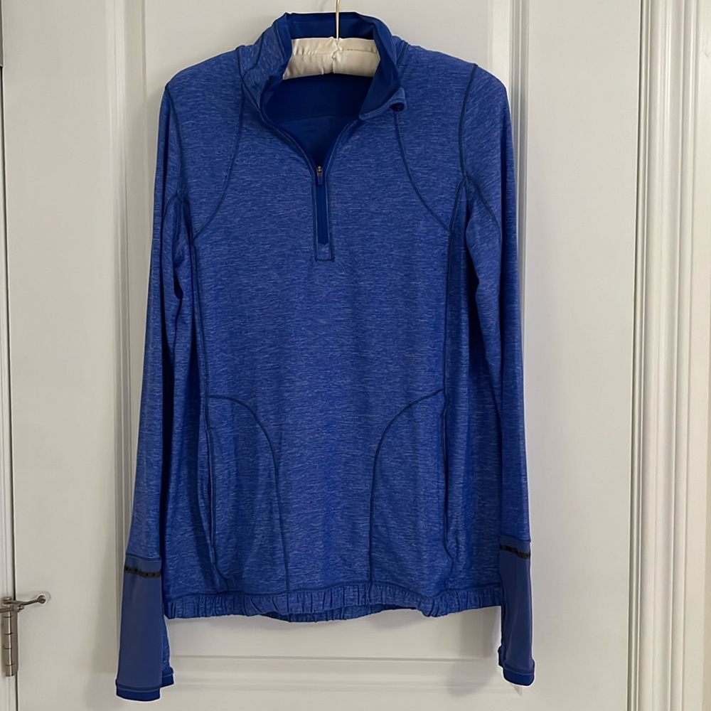 Lululemon royal blue 1/4 zip